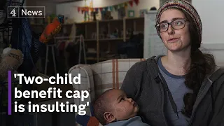 Parents protest against two-child benefit cap, claiming it’s pushed 250,00 kids into poverty