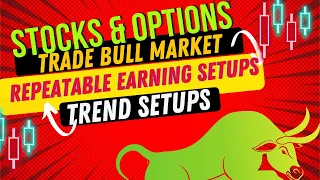 How to Identify &  Trade Bullish Market & Earnings Setups with Stocks & Options,TenetTradeGroup.com