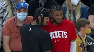 Jalen Green & Jordan Clarkson Share A Moment On Filipino Night In Utah!