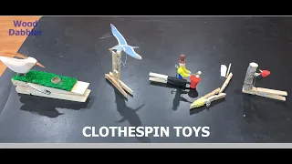 CLOTHESPIN TOYS