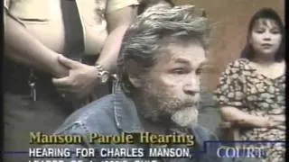 Charles Manson parole hearing part 3