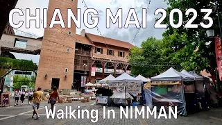 [🇹🇭4K] Walking in Nimman, Chiang Mai - Thailand 2023 Walking Tour