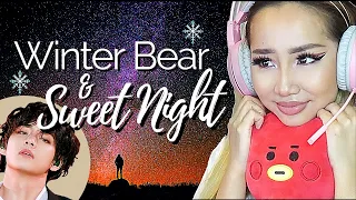 MY HEARTU! 🥺💜 BTS TAEHYUNG 'WINTER BEAR & SWEET NIGHT' ⭐️ | REACTION/REVIEW