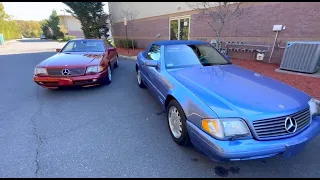 40th Anniversary R129 X 2 1997 SL500 and SL320 Pristine low mileage examples !!! 10/23/23