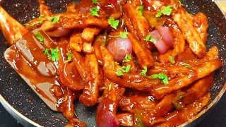 चिल्ली पोटैटो की आसान रेसिपी | Chilli Potato Recipe In Hindi | Crispy Chilli Potatoes/Potato Recipes