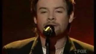 David Cook First Time I Ever Saw Your Face [HQ]