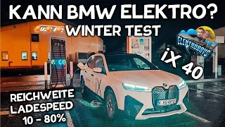 BMW's Elektroauto iX40 Reale Reichweite und Ladezeit 10 - 80% Der neue Boss?