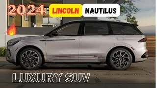 2024 Lincoln Nautilus Reveal : A Midsize SUV with a New Hybrid Powertrain optI Lincoln Nautilus 2024