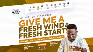 [POWER FRIDAY] GOD WILL SHOW UP AND GIVE YOU A FRESH START | PROPHETIC PRAYER HOUR - RSO [Day 1165]