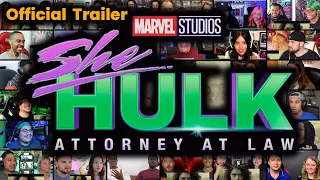 She-Hulk: Attorney at Law - Official Trailer || REACTION MASHUP || Abomination || Disney+