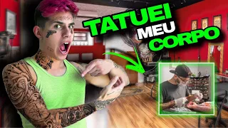 COBRI MEU CORPO DE TATUAGEM *trolei minha namorada