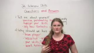 Job Interview Skills: Questions & Answers