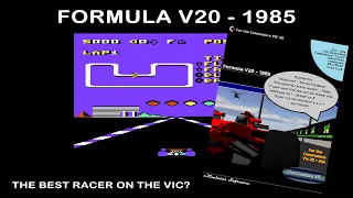 VICE-20: Formula V20 1985 - Fantastic racing on the VIC