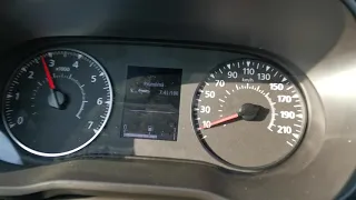 Dacia Duster TCe 100 acceleration 0-100Km/h