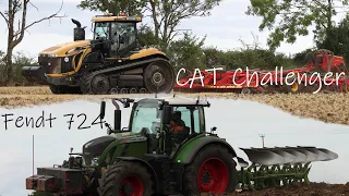 CAT Challenger MT875E | Fendt 724 - Ploughing and Cultivating 2022