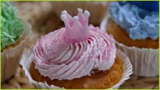 Cupcake-Dekoidee | Prinzessin Cupcake mit Krone | Teil 4 der Special-Week | Tutorial