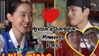 Shin Hyesun x Kim Junghyun Cute and Playful moments [Mr Queen]