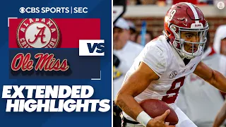 No. 9 Alabama vs No. 11 Ole Miss: Extended Highlights | CBS Sports HQ