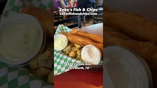 @zekesfishandchips, open since 1971! #local #fortworthtxfood #tx #foodie #friday #fishnchips