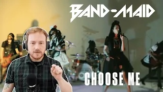 REACTING to BAND MAID (Choose Me) 🙌🔥🤘