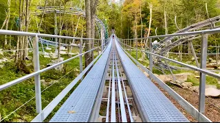 Wilderness Run Alpine Coaster - Ride POV - Sugar Mountain, NC