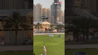 Chinese Company Xpeng’s Flying Car X2 Takes Off in First Public Flight in Dubai #shorts