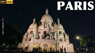 🇫🇷[PARIS 4K]WALK IN PARIS "MIDNIGHT IN MONTMARTRE" (4K 60FPS VERSION) 05/SEPTEMBE/2023