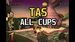 TAS ● ALL CUPS ● Crash Team Racing (PAL)