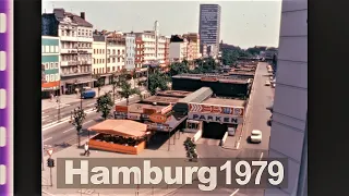 Hamburg 1979 - Fischmarkt - Reeperbahn Tag & Nacht - Hafen - Schulau