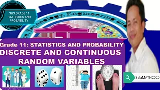 DISCRETE AND CONTINUOUS RANDOM VARIABLES//GRADE11:STATISTICS AND PROBABILITY//