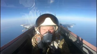 Ukrainian Mig-29 missile launch