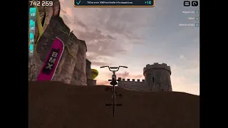 {BMX 2} 720 air and a 1080 front bikeflip in the biggest jump