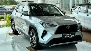 New 2024 Toyota Yaris Cross - 1.5L Luxury SUV | Silver Metallic Color /Review