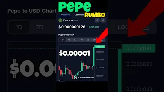 Pepe RUMBO $0.00001 #pepecoin