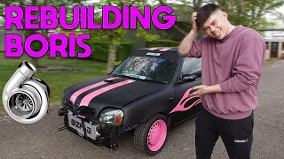 REBUILDING MY TURBOCHARGED NISSAN MICRA | PT1