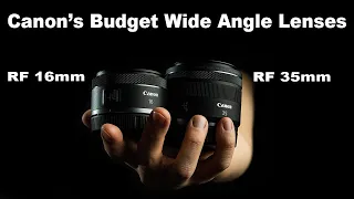 RF 16mm f2.8 STM vs RF 35mm f1.8 IS STM Macro Mirrorless Lens Comparison