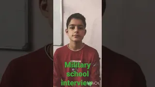 Rms interview questions | Military School Interview #shorts
