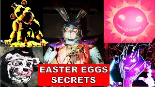 FNAF SECURITY BREACH RUIN ALL EASTER EGGS & SECRETS