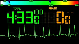 BCG 4 Minutes 33 Seconds Countdown (3 Phase Heart Rate Progress Bar) Remix Game of Life 2000 Theme