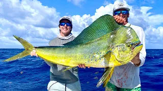 MONSTER DOLPHIN in the Florida Keys! Catch Clean and Cook