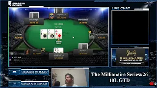 Spartan Poker | Millionaire Series #26 10 Lac GTD | Rank 13