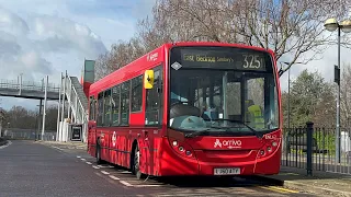 FRV. Go Ahead London Route 325. East Beckton Sainsburys - Prince Regent. Enviro200 ENL62 (LJ60 ATY)