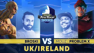 Broski (Oro) vs. Problem X (M. Bison) - Top 8 - Capcom Pro Tour 2022 UK/Ireland