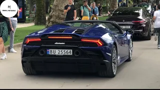 Supercars Leaving Car Show! G-Power M8,1of1 458, 812 Superfast
