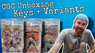 CGC Unboxing Modern Keys and Variants