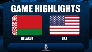 Belarus vs. USA - 2017 IIHF Ice Hockey U18 World Championship