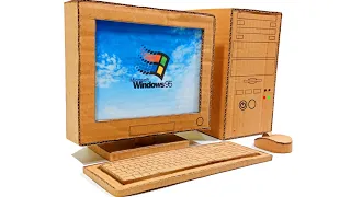 Full Video❗How To Make Computer With Cardboard