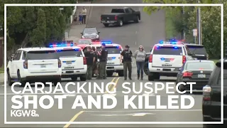 Clark County deputies shoot, kill carjacking suspect