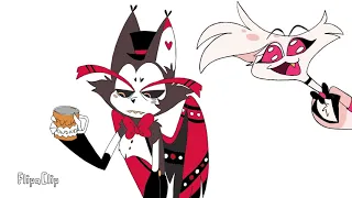 Husk voice first thing in the morning Huskerdust animation meme hazbin hotel