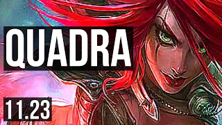 KATA vs YASUO (MID) | 2.8M mastery, Quadra, Legendary, 13/2/0, 300+ games | KR Diamond | 11.23